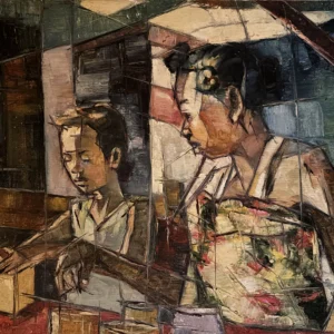 Michel Randria - Femme et fille