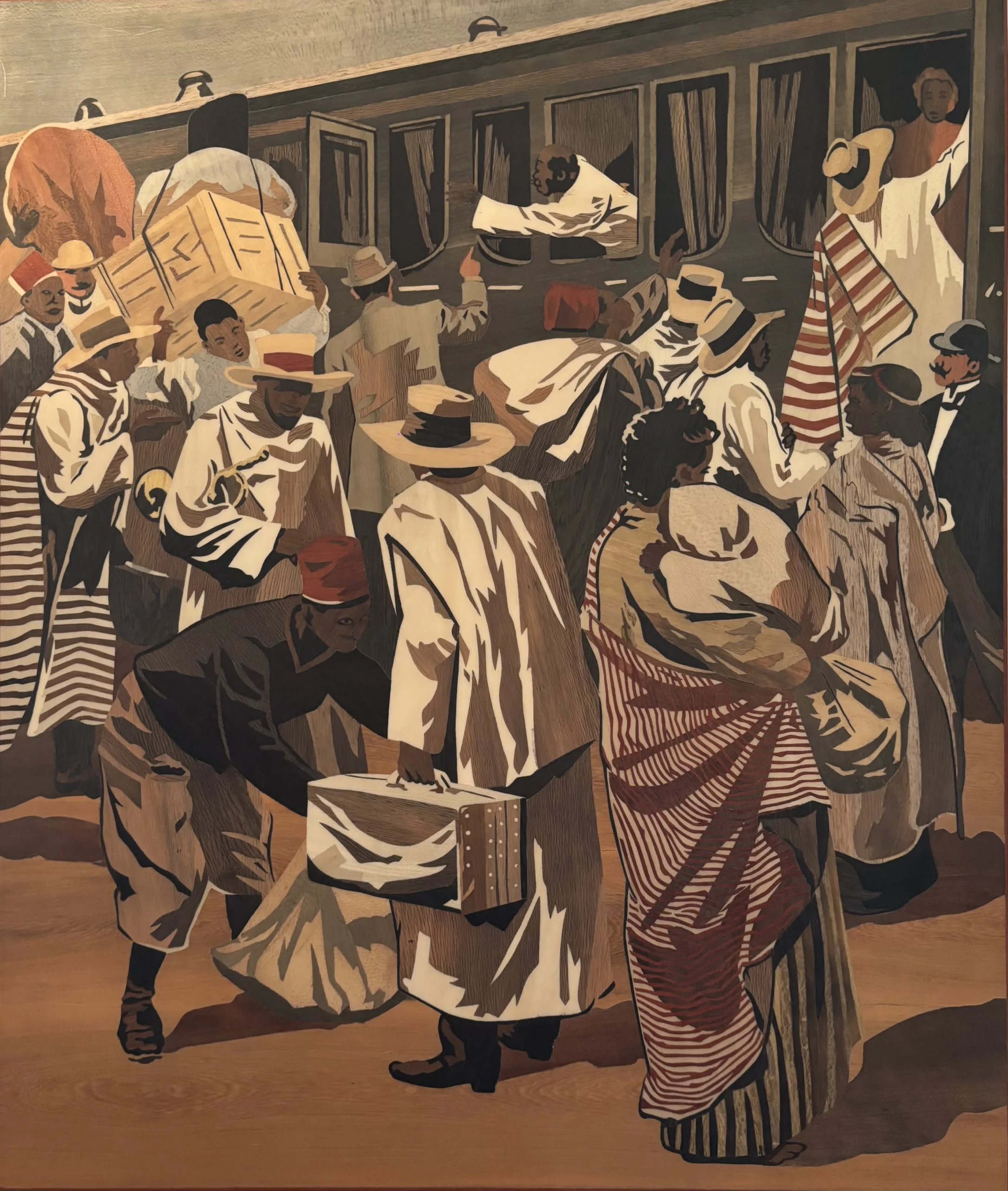 Noro - Départ du train